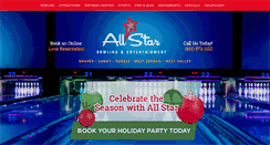 Desktop Screenshot of allstarbowlingandentertainment.com
